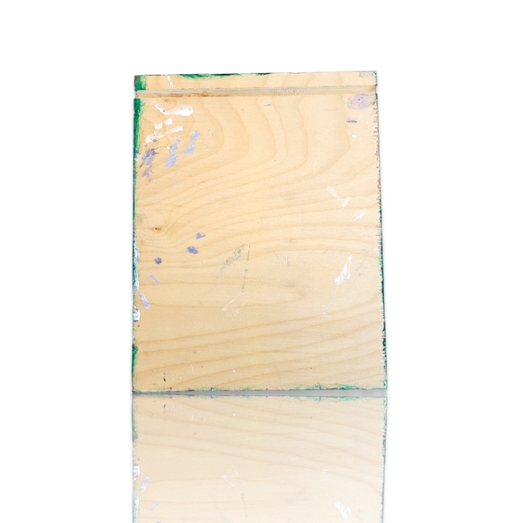 Original Frida Kahlo Inspired Acrylic Painting on Upcycled Wood Board, 8x10" - Picture 4 of 13